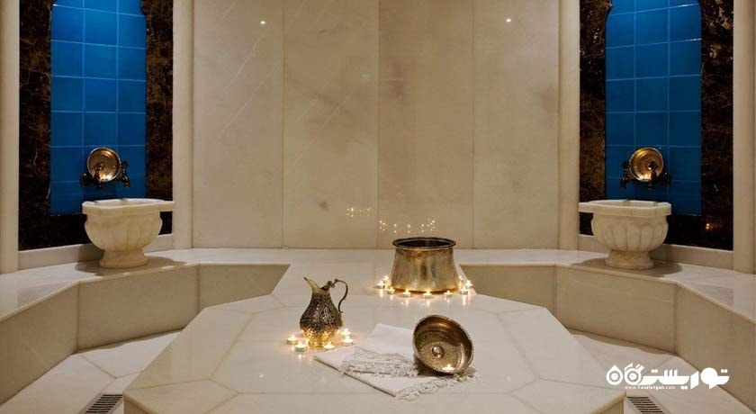 حمام ترکی هتل کرون پلازا استانبول هاربیه